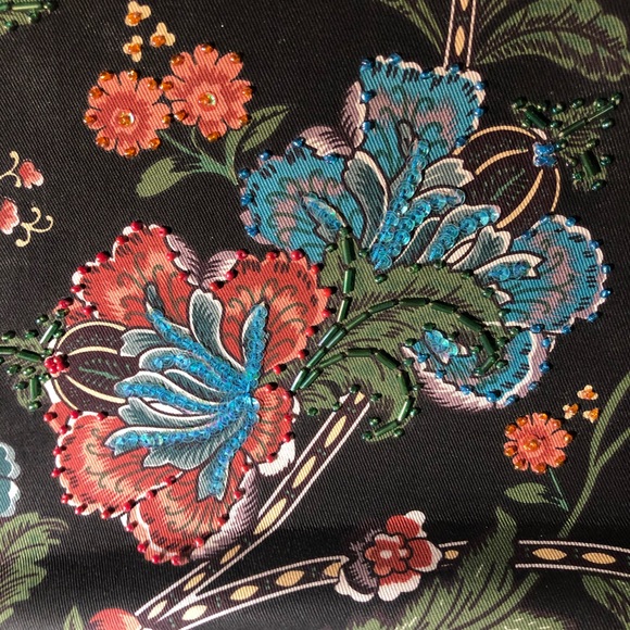 Marlo graphic with beads Handbag - Picture 3 of 6